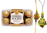 Food Library The Magic of Nature Rakhi Gift Hamper For Brother/Bhaiya/Bhabhi/Kid (Rakhi & Lumba)