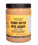 Rich'U Chocolates - Joy Foods - Peanut Butter With Jaggery | Creamy | Vegan | Gluten Free | No Preservative | 100% Natural | No Refined Sugar | No Palm Oil | Stone Grinded | 1200 gm