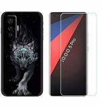 Vizio VIVO Z3X Transparent Tempered Glass Scratch Resistant and Matte Finish Screen Protector with Wet and Dry Wipe 7.5 x 0.1 cm