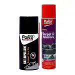 PL SUPER PALCO Carpet & Upholstery Cleaner (300ml) for Cars + Palco Rat Repellent Spray (150ml) Keep Rat Away From Your Car Engine, Home, Offices, Store, Only Repels Rats, Does Not Kill Them, Combo Pack