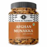 Farm & Farmers 100% Natural Afghan Munakka | Rich in Carbohydrates and Protein | Healthy & Nutritious Munakka (1 Kg)