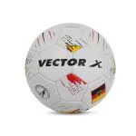 Vector X Gremany Soccer Ball Machine Stitched PVC Embossed Football For Training And Practice Size-5