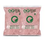 Goshudh Black Salt 1500 g (750g X 2 Pack) Kala Namak