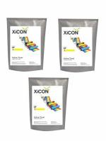 Xicon Yellow Toner Powder for cartridge use in HP - 40g (Pack of 3)