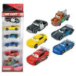 SHIVAARO Mini Metal Car for Kids, Pack of 6 Small Mini Racing Cars Suitable for Children 3 To 6 Years Old, Movie Vehicle Racing Cars for Kids
