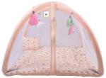 Toddylon Baby Bedding Set/Baby Bedding Mattress Set with Mosquito Net/Baby Bed Set and Baby Play Gym with Mosquito Net