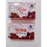 Tapovan Enterprises Rose Premimum Dhoop Pack of 5 (1 Cotton Wick free)