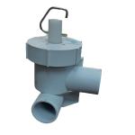 SPARESADDA Dump Valve Assy, Drain Valve, Compatiable for Whirlpool Top Load Fully Automatic Washing Machine (White)