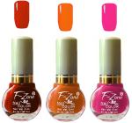 OUR Beauty Multicolor Extra Shine Long Wear Durable Nail Polish Nv93, 18 ml (Pack Of 3)