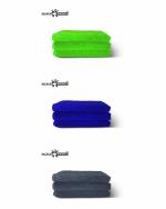 BLACK PANDA Microfiber Cloth 3 Color Wet and Dry Microfiber Cleaning Cloth (3 Units)