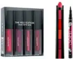 Toroka Women Lipstick and Eyeliner Combo (4 Liquid Matte Mini Waterproof Lipstick, 5 In 1 Creamy Lipstick, 1 Eyeliner)