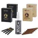 ROYAL SWAG Herbal Cigarette Regular, Clove Flavoured (80 Sticks) 100% NO Nicotine & NO Tobacco - Helps To Quit Smoking (Smoking Cessation) With Natural 100ML Shot Anti Addiction Spray | Pack Of 80
