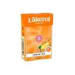 Lakerol Sugar Free Mint Pastille, Mouth Freshener, Refreshing & Fruity - 100% Veg (Lemon Tea)