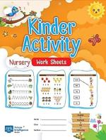 Future Intelligence Books Nursery Activity Worksheets 72 Pages (English, Maths, GK, Colouring) Worksheets with Stick and Folder
