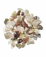 Shubhanjali store Multicolor Rutile Quartz Chunks Reiki Stone 100 g
