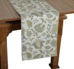 Bilberry Furnishing By Preeti Grover Multicolour Solid Cotton Tabel Runner 14X36 I For Family Gatherings, Parties, Holiday