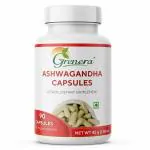 Grenera Ashwagandha Capsules - 90 Vegetarian Capsules - 500 mg per Capsule