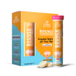 Chicnutrix Bounce - Biotin for Hair Fall Supplement & Hair Growth ( 60 Tablets| Mango Flavor)