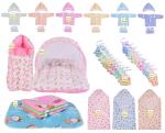 Kwitchy Newborn Baby Gift Combo of Daily Needs Items in Single Packet for 0-6 Months Baby Boy's & Baby Girl's