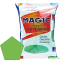 Magic Paints AJOOBA Premium Acrylic Distemper Paint Smooth Matte Finish Applied on Interior Cement Plasters, Ceilings, Asbestos Sheets, Concrete as a Top Coat Finish 5KG PARROT GREEN