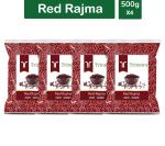 Trinetra Red Rajma 2 kg (500g X 4 Pack)