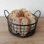 YMM DECOR Modern Metal Wire Bread Basket / Storage Container