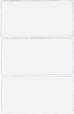 Blackdreams White Name Badge Writable Stickers - Small (Pack Of 200)