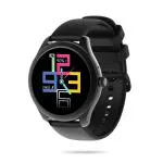 SAULT Rebound Bluetooth Calling Smart Watch with 1.28 inch TFT Display, Smart Voice Assistant, 7 Days Battery, Water Resistance IP67, in-Built Mic & Speaker, 11 Sports Mode, SpO2 & Sleep Monitor. (Black)