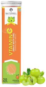 Naturrel Vitamin C Immunity Booster Tablets Amla With Zinc 20 Tablets