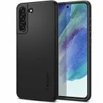 Spigen Thin Fit Black Polycarbonate Lightweight Back Cover Case Compatible with Samsung Galaxy S21 FE 5G 15.91 x 1.07 x 7.79 cm