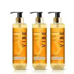 VIBE Onion And Fenugreek Shampoo,Prevents Hair Fall For Men And Women 200 ml - Pack Of 3