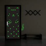 DreamKraft Green Vinyl Glow In The Dark Decorative Radium Sticker 38x72 cm