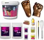 2GM CastPro - Baby Hand & Leg Casting Kit, Perfect for Capturing Tiny Prints/Mold Your Baby's Hands & Feet Forever, Easy to Use with Safe Material