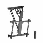MYL Motorized Pull Down TV Ceiling Mount for 32 to 70 inch TVs (Black)