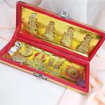 Dvm Lootnixx Brass Home Decor Gcmr Shree Dhan Laxmi Kuber Bhandari Yantra Brass Yantra Pack Of 1