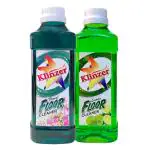 Klinzer Surface & Floor Cleaner Floral & Lemon Fragrance 1L (pack of 2)
