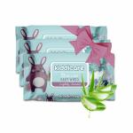 Kiddicare Lightly Scented Baby Wipes, Soft Cleansing Baby Wipes, Wipes for Baby's, 216 Wipes (Pack of 3)