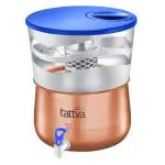 Prestige CleanHome Tattva 2.0 Copper Straight Wall Water Purifier, 16 L