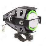 AllExtreme U7 CREE LED Motorcycle Headlight,Spotlight with Angel and Devil Eyes - White,Red (Devil Eyes) , Green Ring (Angel Eye) (Pack Of 1)