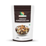 Organic Sapphire Foods Premium Superfoods Super Seeds Mix, Seeds for Eating, Mix Seeds, Diet Snacks Healthy Diet Snacks 7 in 1 Raw Seeds Mix & 500gm
