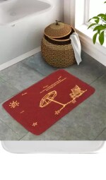 Cortina Coir Door Mat ( red)