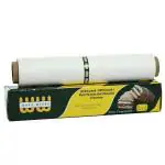 WRAP WINKS Multipurpose Food Wrapping Paper 9+1 Meter Greasproof Breathable and Plastic Free Keeps Food Fresh (White Paper, 9+1 Meter)