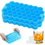 SHREE HARI ENTERPRISE Pack of 2 - ice cube tray -Flexible - ice trays for freezer - 37 Cavity - ice tray - ice Tray for Freezer - ice cube trays for freezer | ice tray silicone | ice Cube Moldsay| ice tray for freezer silicon
