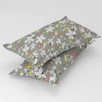 Gharsaaz Multicolor Printed Polycotton Pillow Covers Set of 2