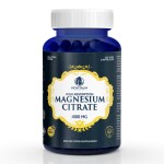 BIOVITALIA ORGANICS Magnesium Citrate Supplement for Bones Health, Muscle Strength, & Nerve Function- 60 Capsules