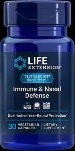 Life Extension FLORASSIST Immune & Nasal Defense 30 vegetarian capsules