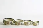 Caffeine White Stoneware Serving Bowl (Set Of 4)