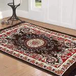 Urban Door Polyester Prayer Mat (Brown, Large)