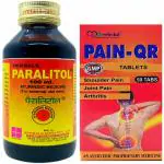 Herbshd PARALITO Oil 100ml & Pain-QR 50 Tablets For Body Pain ,arthritrs