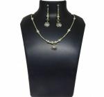 JAYA VISION ENTERPRISES Metal Beads with small Pendant Necklace-tg23